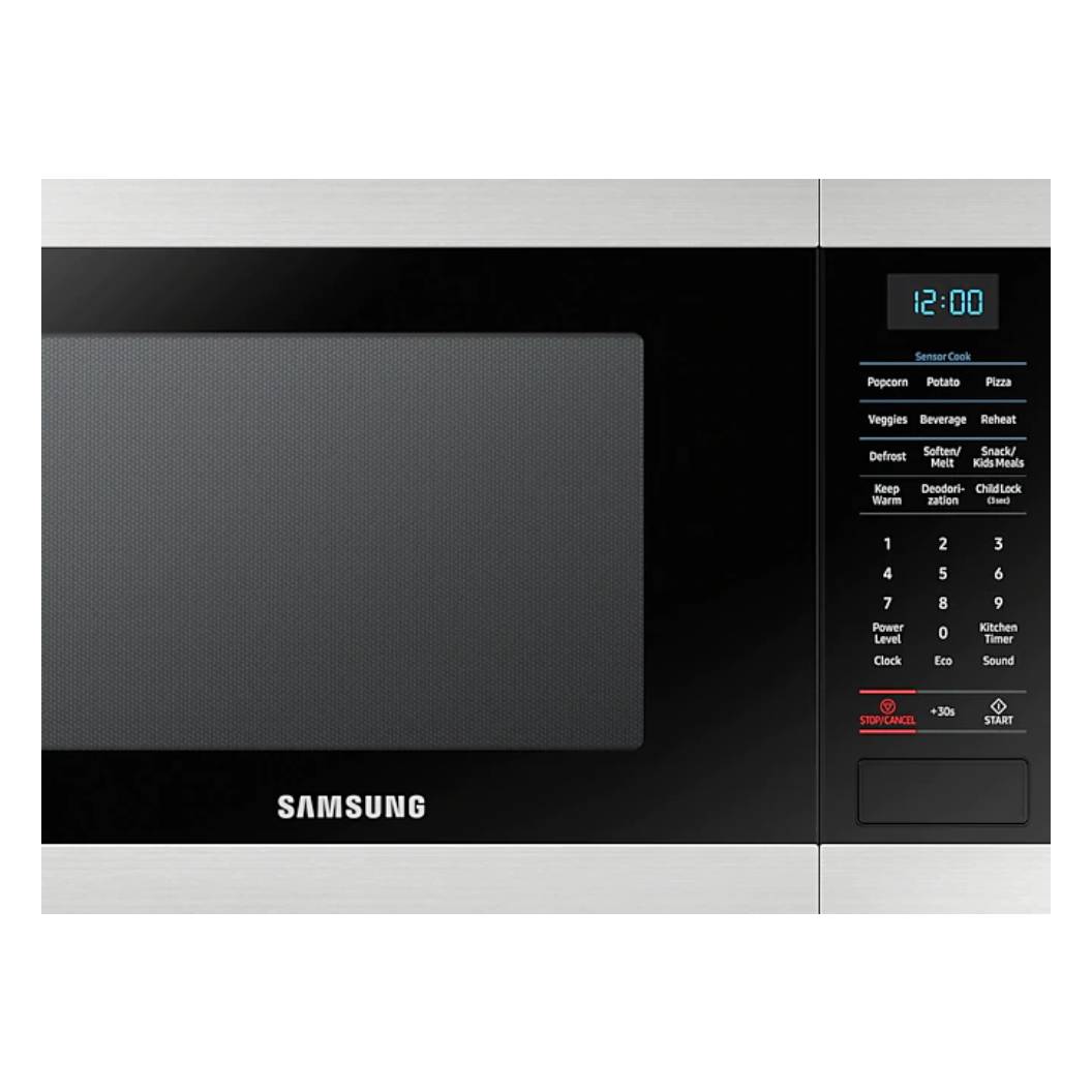 Micro-ondes de comptoir 1,8 pi³, 900W, acier inoxydable