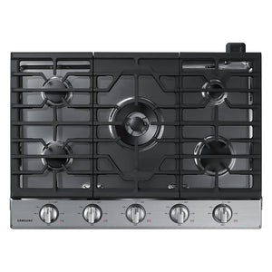 Plaque de cuisson au gaz 30 po. avec 5 brûleurs