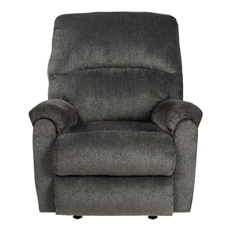 Fauteuil inclinable en tissu gris foncé - Ballinasloe