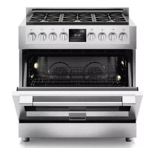 Cuisinière biénergie 36 po. 5,7 pi³ - Sofia Pro avec 6 brûleurs