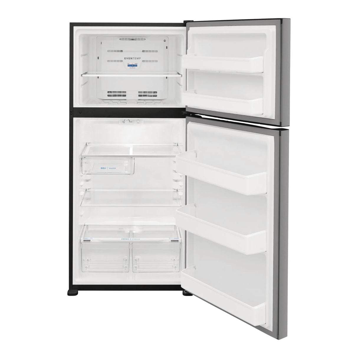 Réfrigérateur congélateur haut Inox 30po