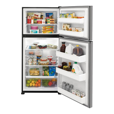 Réfrigérateur congélateur haut Inox 30po