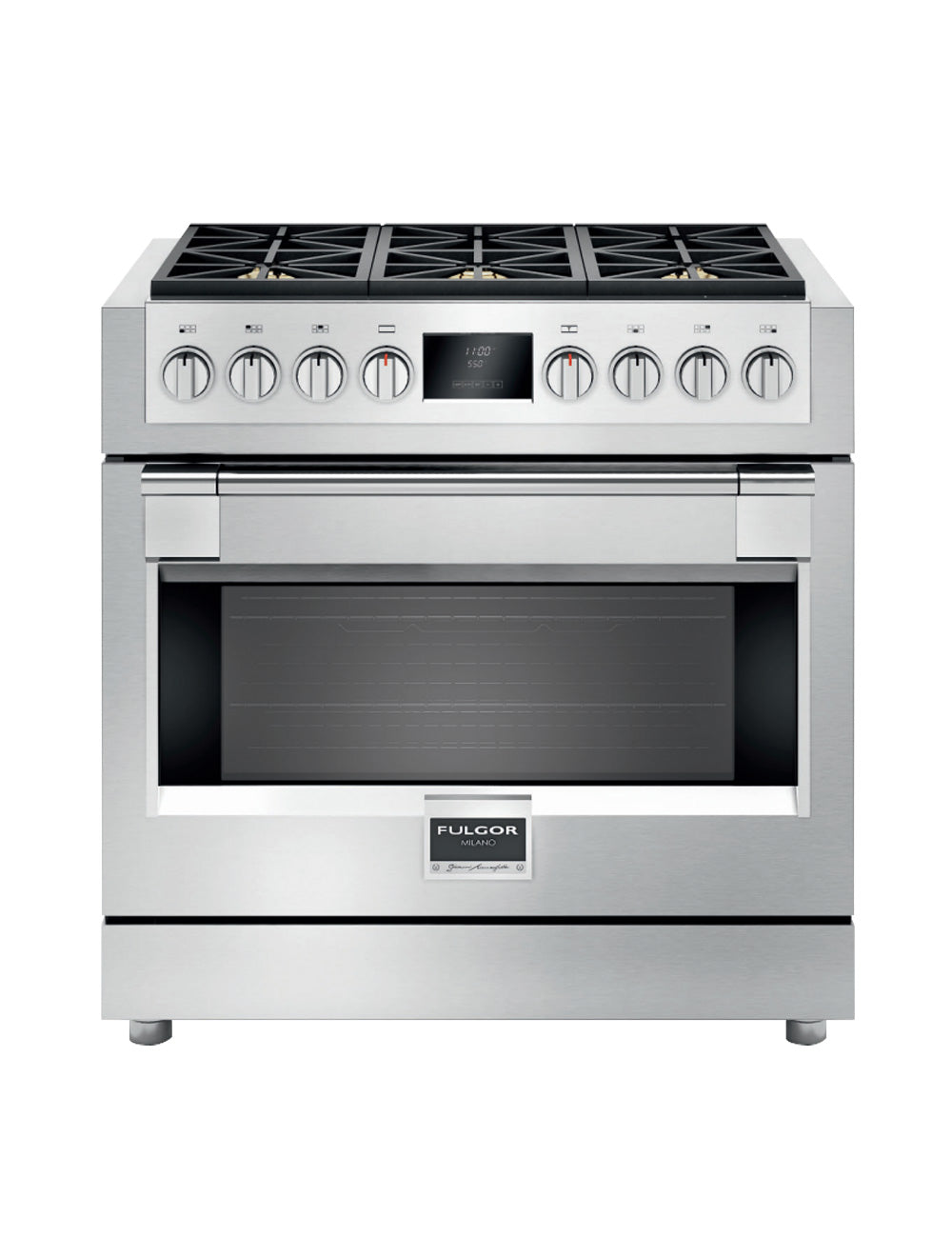 Cuisinière au gaz autoportante 36 po. 5,7 pi³ Inox