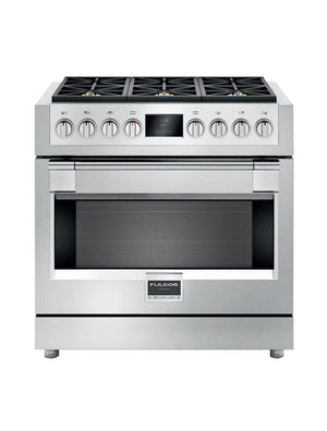Cuisinière au gaz autoportante 36 po. 5,7 pi³ Inox