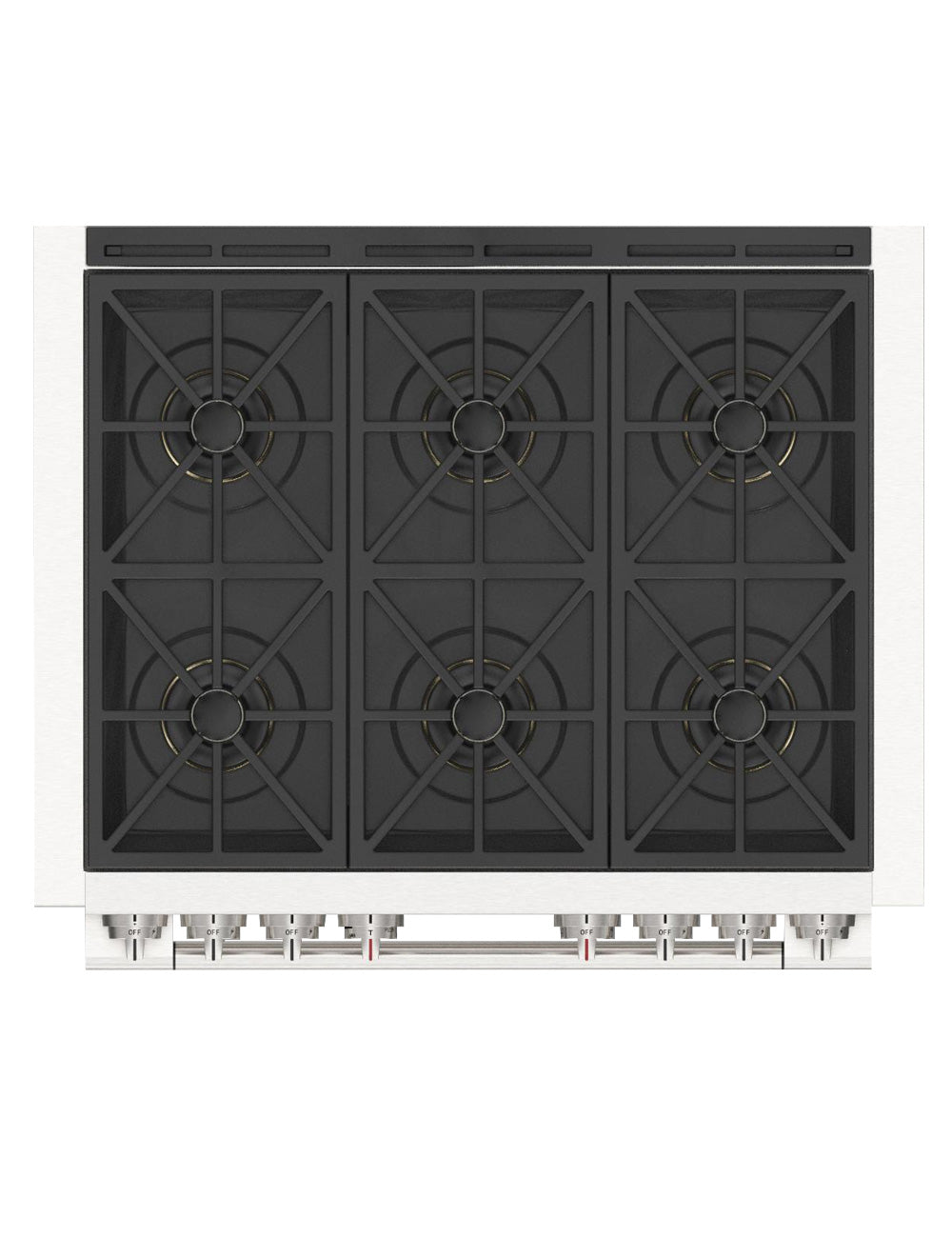 Cuisinière au gaz autoportante 36 po. 5,7 pi³ Inox