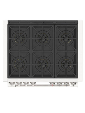 Cuisinière au gaz autoportante 36 po. 5,7 pi³ Inox