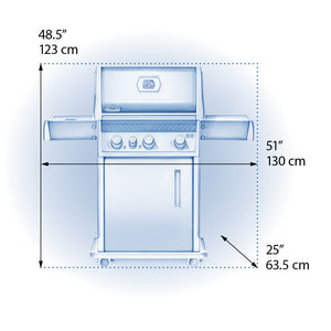 Barbecue au gaz propane - Rogue XT 425 SIB