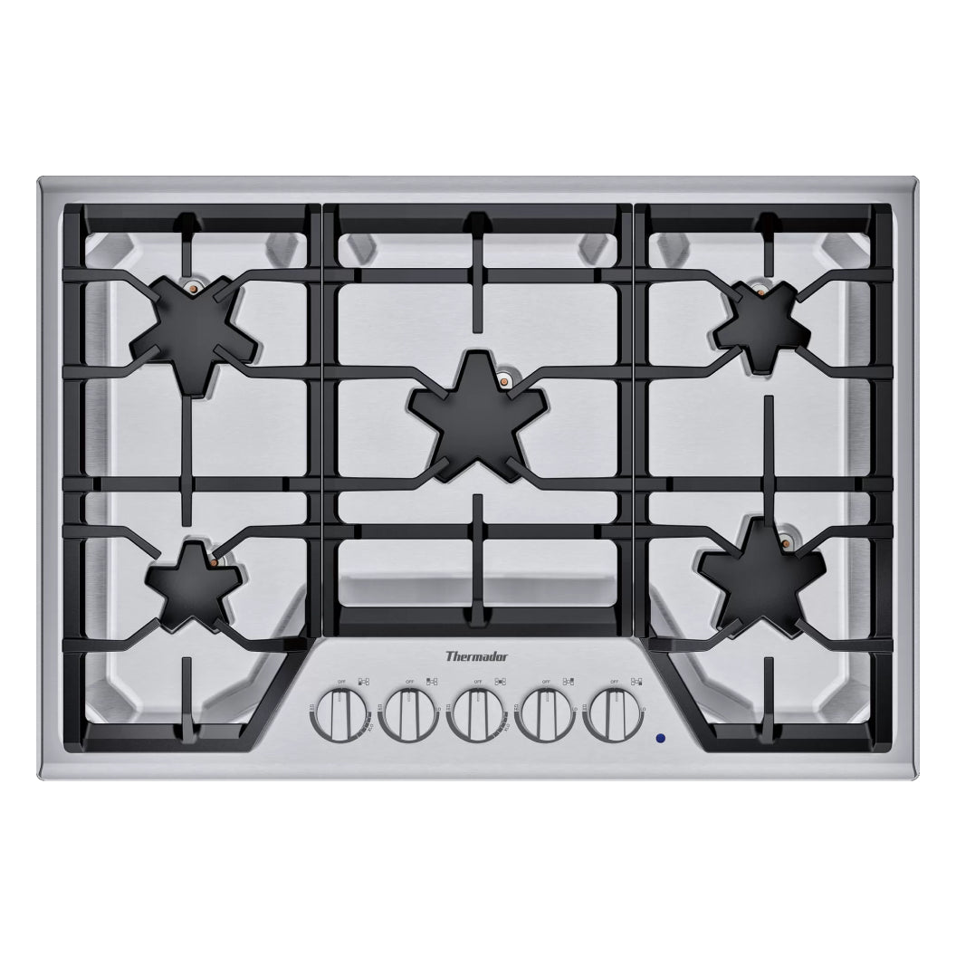 Plaque de cuisson au gaz 30 po. avec 5 brûleurs