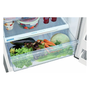 Réfrigérateur congélateur supérieur 28 po, 18 pi³ Blanc avec EvenTempMC