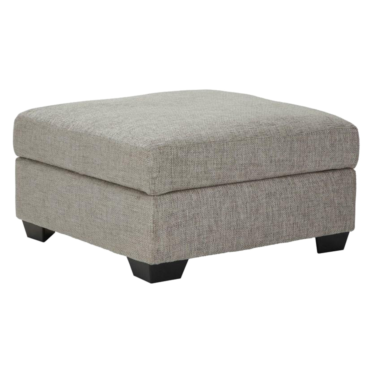 Ottoman avec rangement Megginson en tissu gris