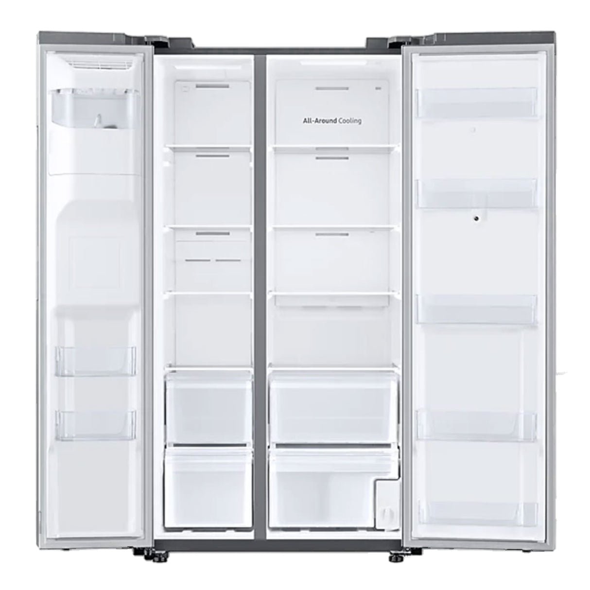 Réfrigérateur côte à côte 2 portes Inox 36po