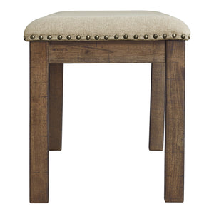 Banc de salle à manger en bois avec assise rembourrée - Moriville