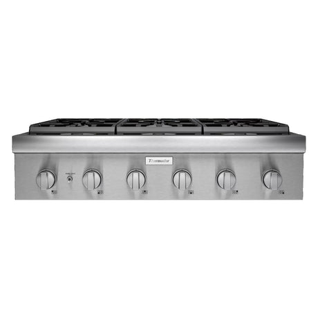 Plaque de cuisson au gaz 36 po. avec 6 brûleurs