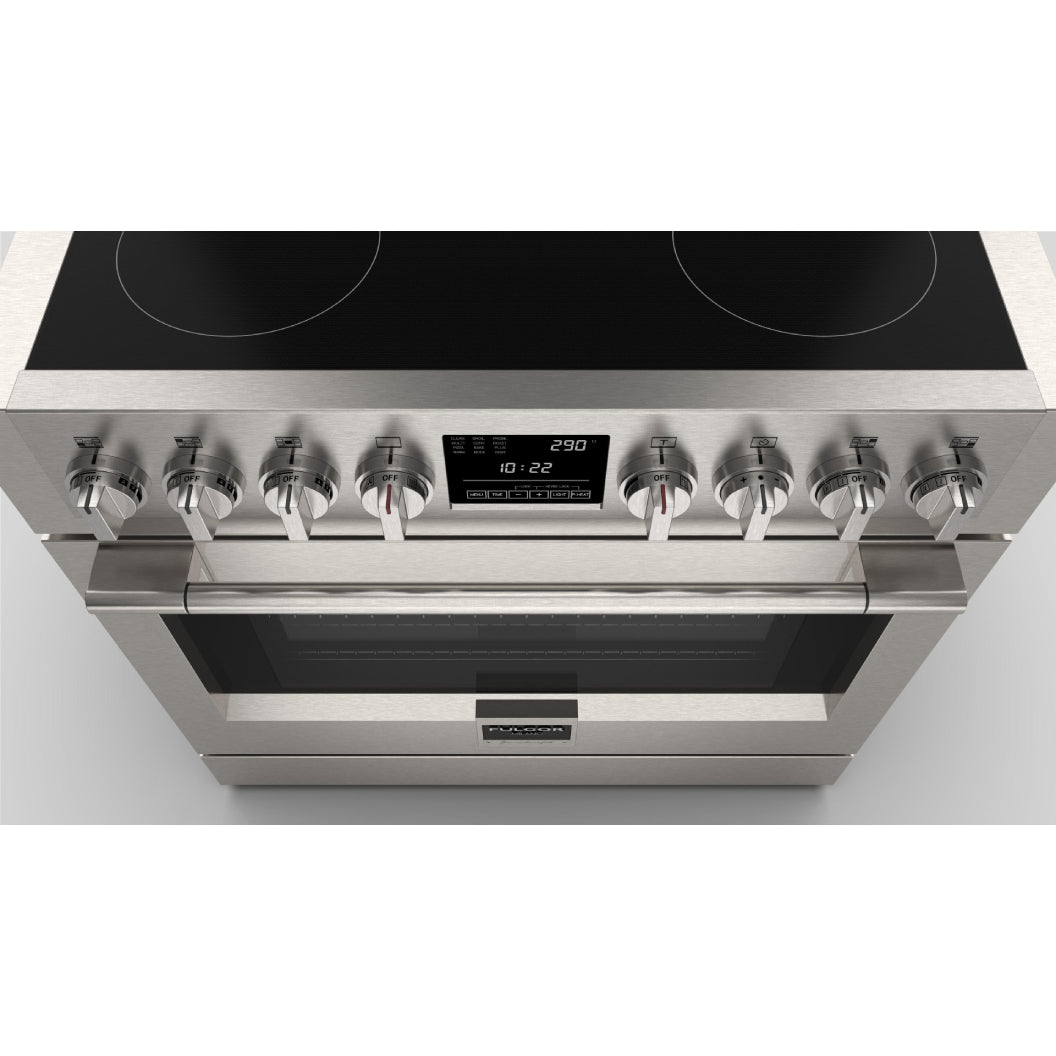 Cuisinière à induction 36 po, 5,7 pi³ Inox - Sofia Pro avec 5 zones