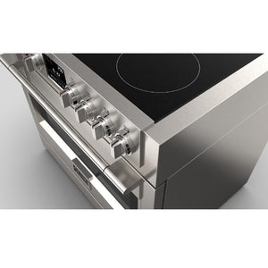 Cuisinière à induction 36 po, 5,7 pi³ Inox - Sofia Pro avec 5 zones