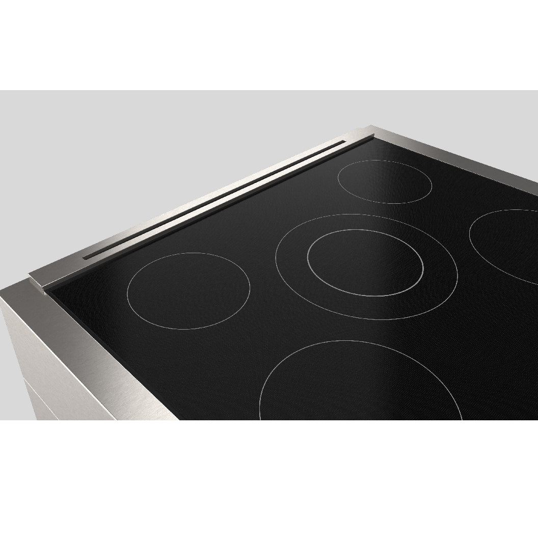 Cuisinière à induction 36 po, 5,7 pi³ Inox - Sofia Pro avec 5 zones
