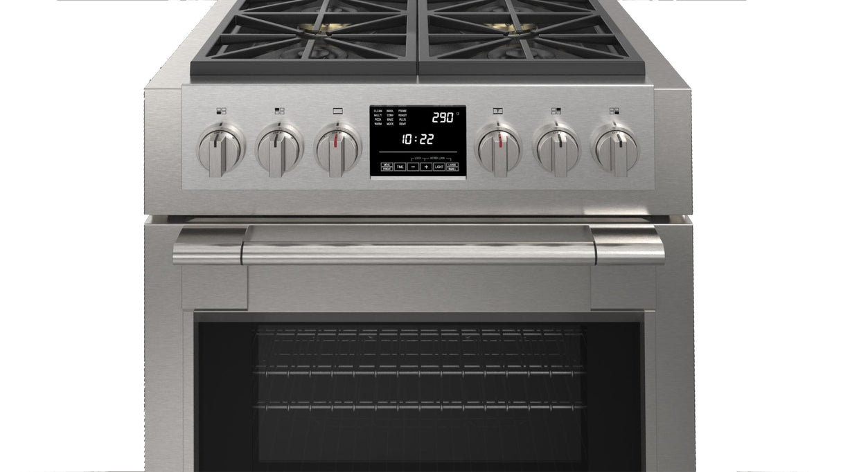 Cuisinière biénergie autoportante 30 po. 4,4 pi³
