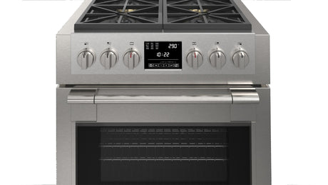 Cuisinière biénergie autoportante 30 po. 4,4 pi³