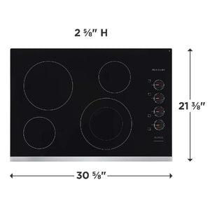 Plaque de cuisson encastrable 30 po, à 4 zones