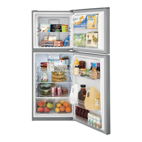 Réfrigérateur congélateur haut Inox 24po