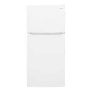 Réfrigérateur congélateur supérieur 30 po, 20 pi³ Blanc