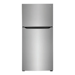 Réfrigérateur à congélateur supérieur 30 po, 20 pi³ Inox avec EvenTemp™