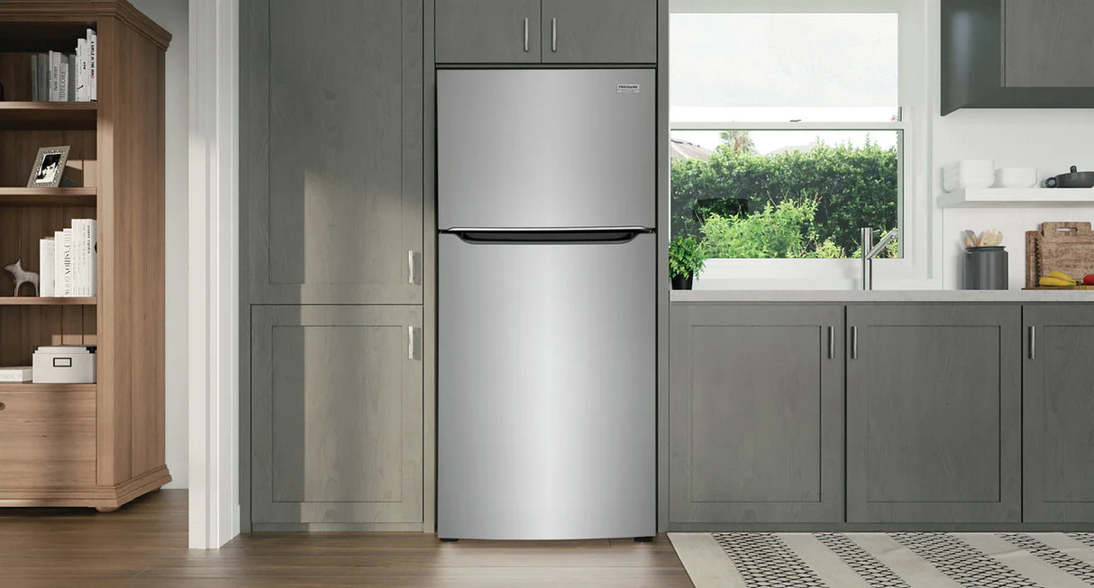 Réfrigérateur congélateur haut Inox 30po