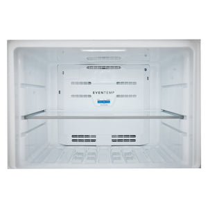 Réfrigérateur congélateur supérieur 30 po 20 pi³ Inox EvenTemp®