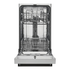 Lave-vaisselle encastrable 18 po, 52 dBA Inox - Compact