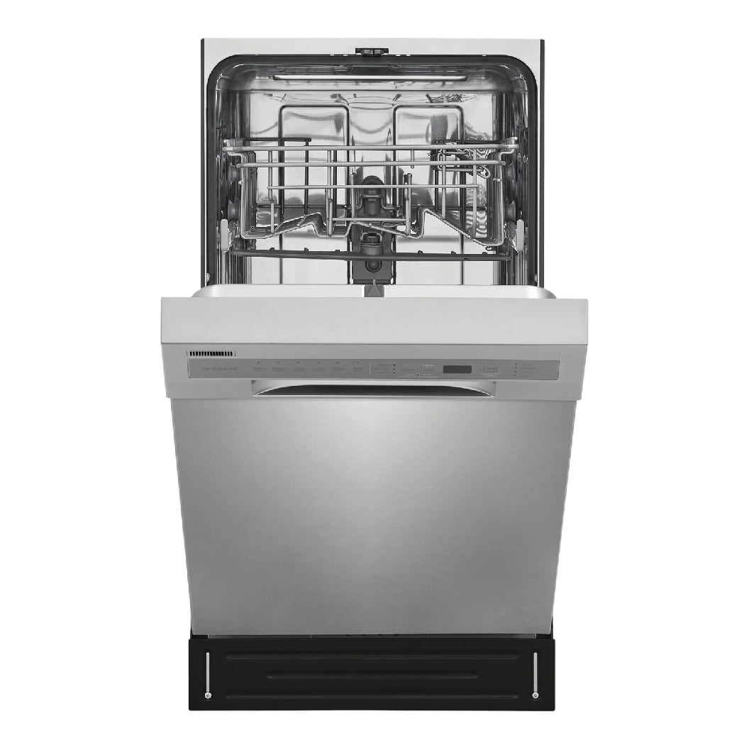 Lave-vaisselle encastrable 18 po, 52 dBA Inox - Compact