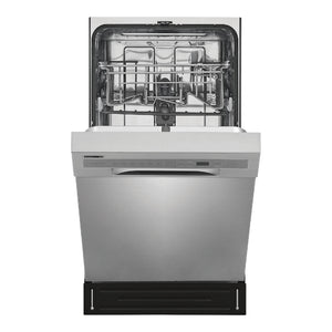 Lave-vaisselle encastrable 18 po, 52 dBA Inox - Compact