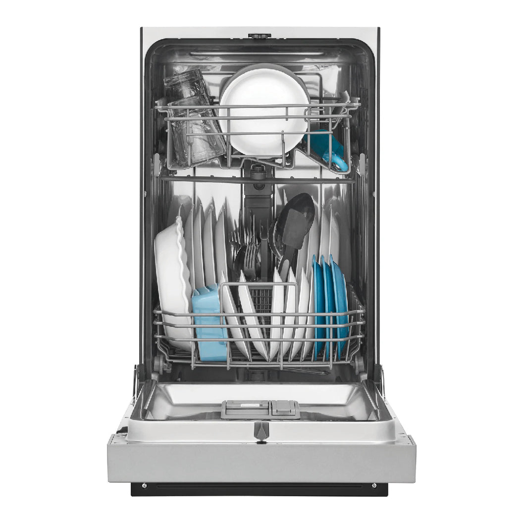 Lave-vaisselle encastrable 18 po, 52 dBA Inox - Compact