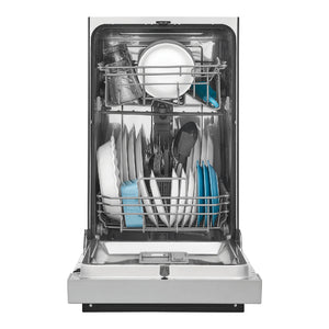 Lave-vaisselle encastrable 18 po, 52 dBA Inox - Compact