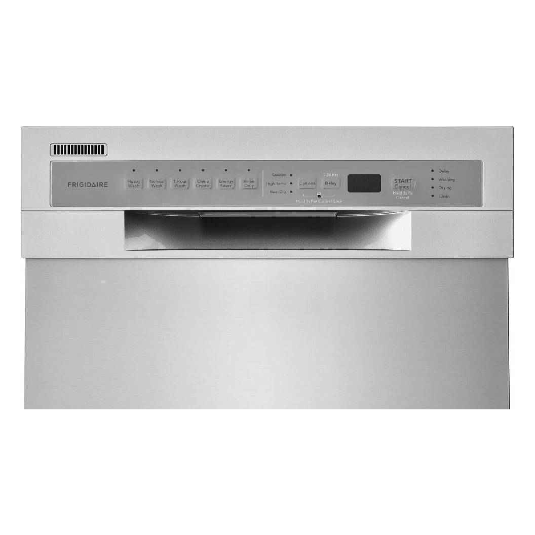 Lave-vaisselle encastrable 18 po, 52 dBA Inox - Compact