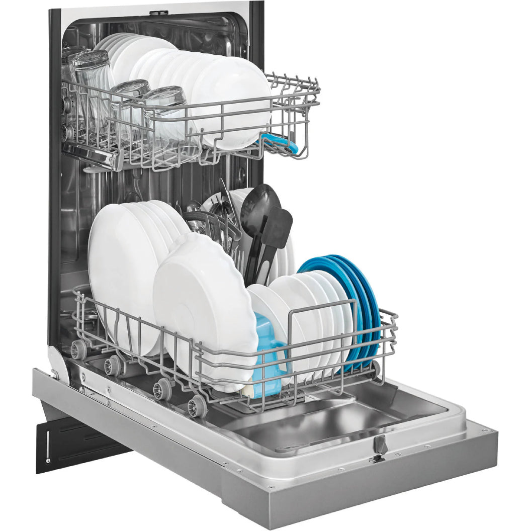 Lave-vaisselle encastrable 18 po, 52 dBA Inox - Compact