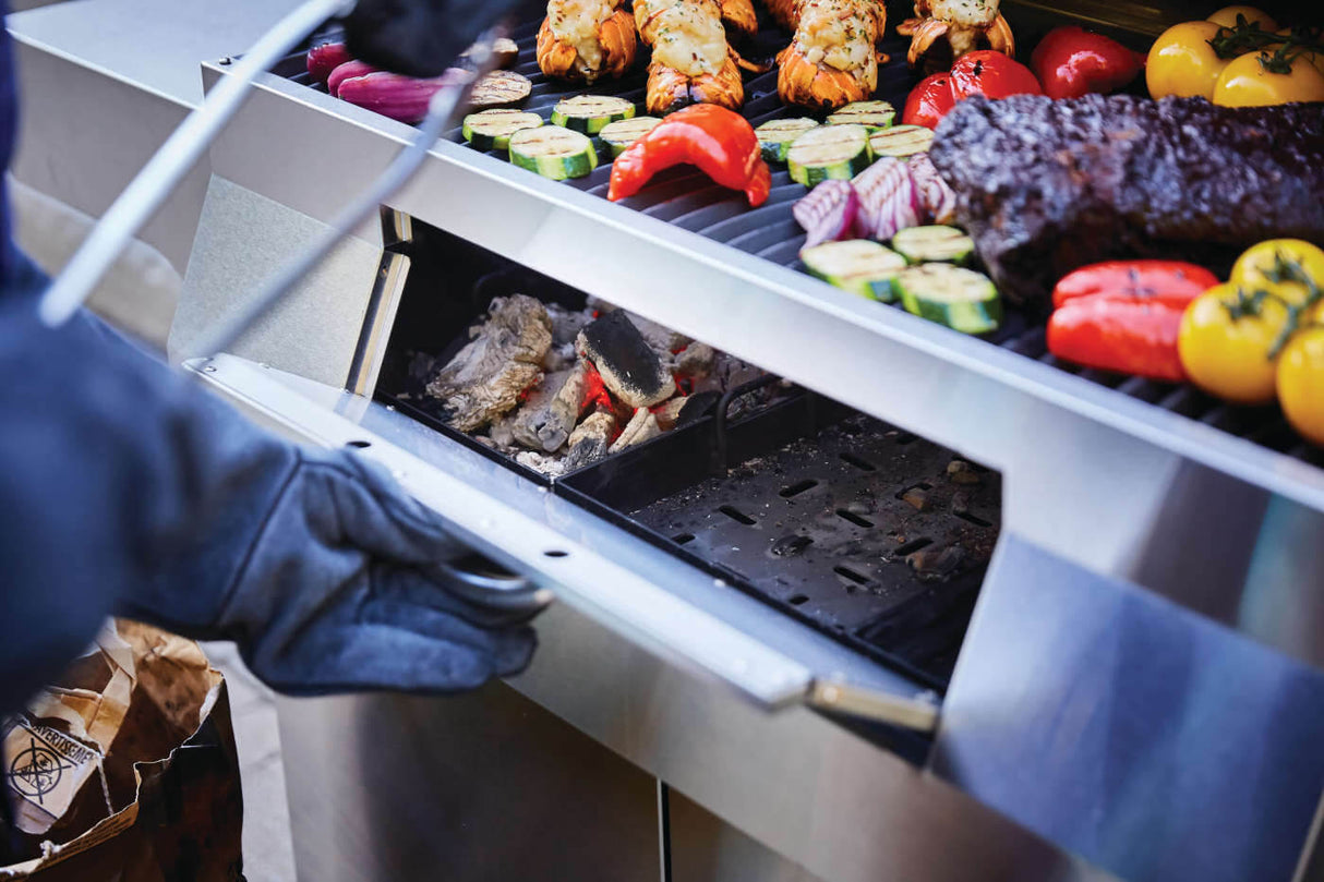 Barbecue au charbon de bois sur chariot - Charcoal PRO