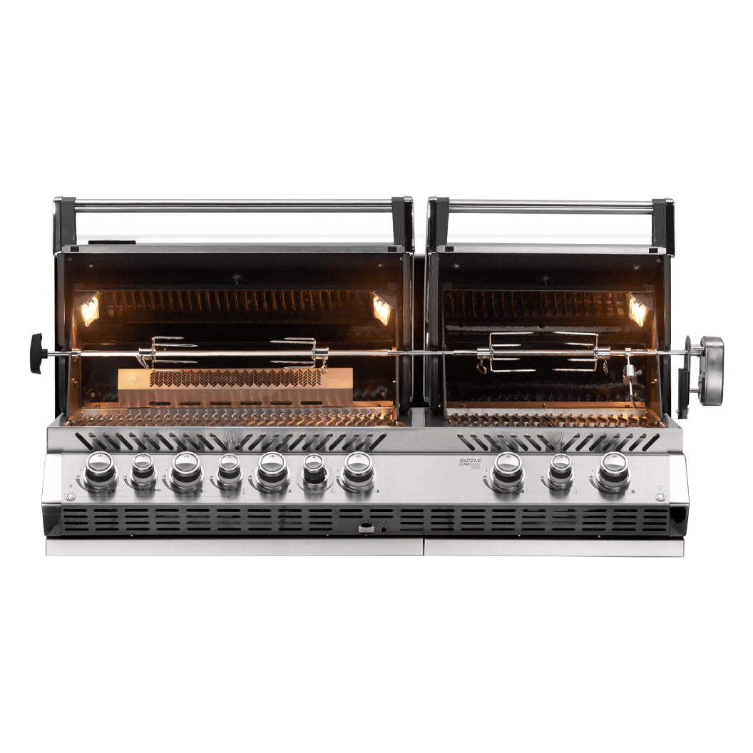 Barbecue encastré au gaz naturel - Prestige PRO 825 RBI