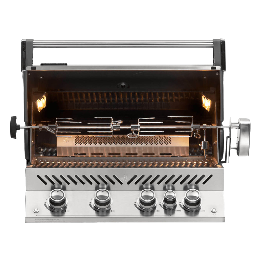 Barbecue encastré au gaz propane - Prestige PRO 500 RB