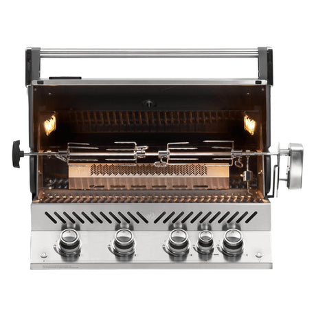 Barbecue encastré au gaz naturel - Prestige PRO 500 RB