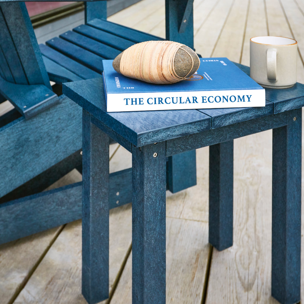 Table d'appoint extérieure en plastique recyclé - T01