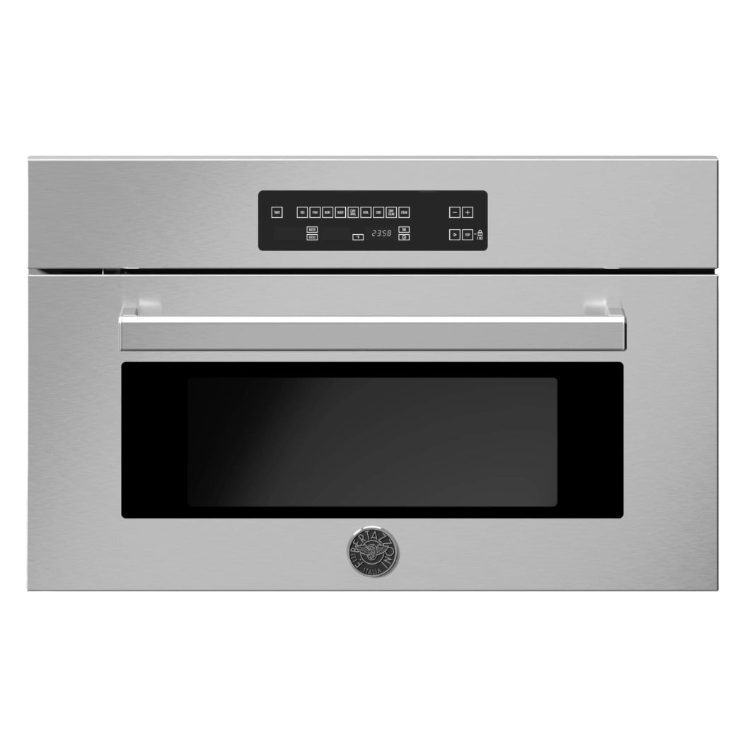 Four encastrable combiné 30 po, 1,34 pi³ Inox avec Convection et Cuisson à la vapeur - Série Professional