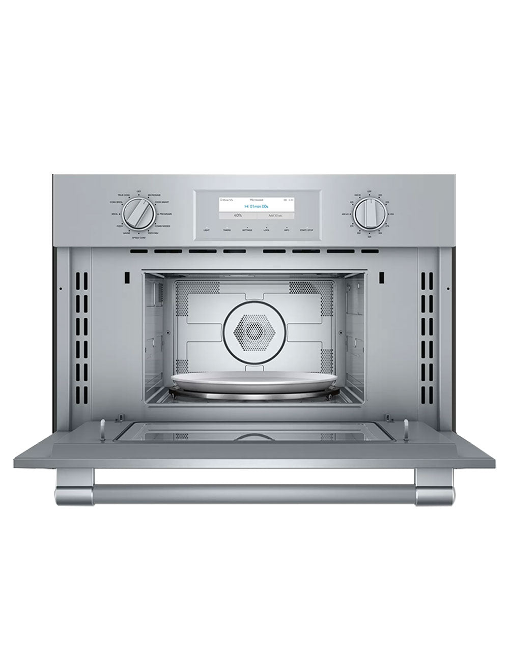 Four encastrable combiné à convection 30 po. 1,6 pi³, acier inoxydable - Série professional