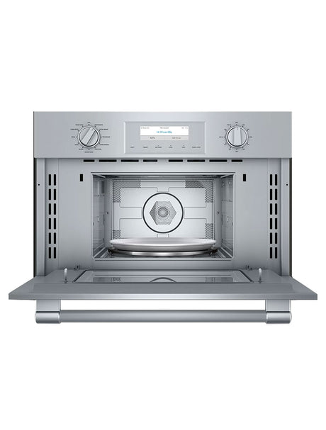 Four encastrable combiné à convection 30 po. 1,6 pi³, acier inoxydable - Série professional