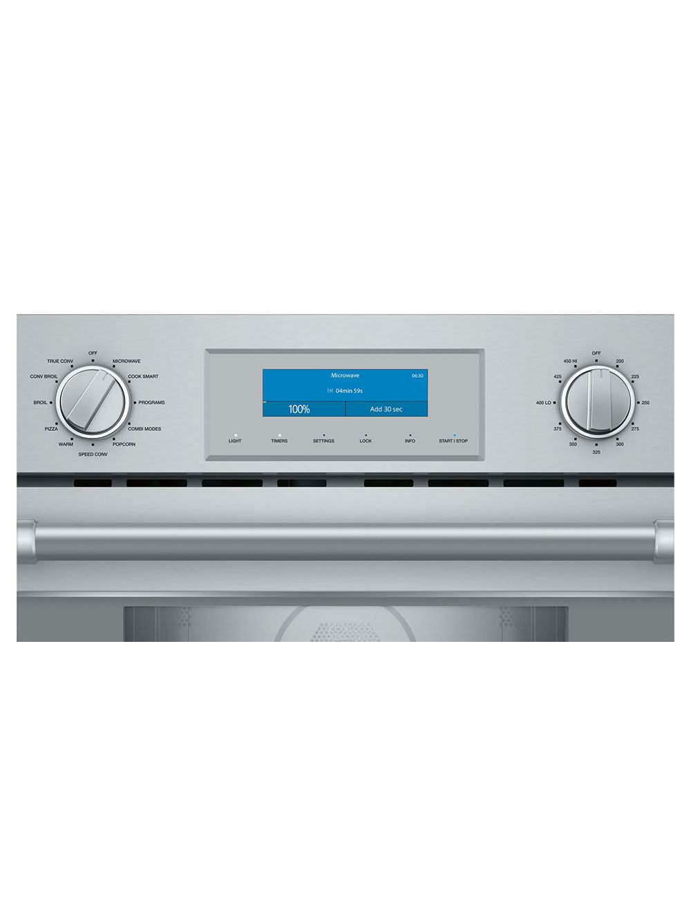 Four encastrable combiné à convection 30 po. 1,6 pi³, acier inoxydable - Série professional