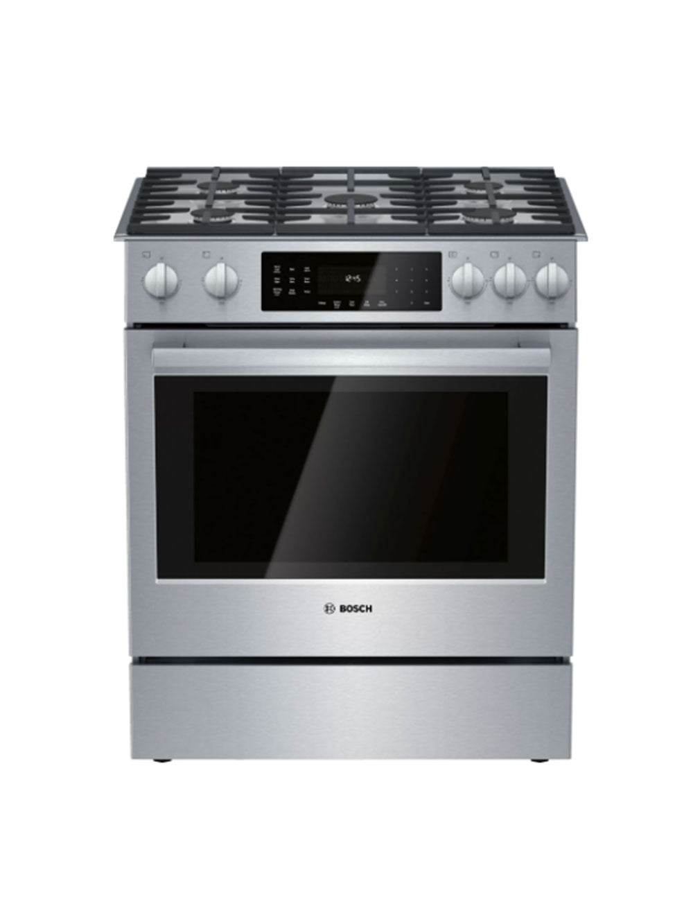 Cuisinière au gaz encastrable 30 po. 4,8 pi³ Inox