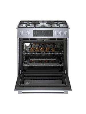 Cuisinière biénergie encastrable 30 po. 4,6 pi³