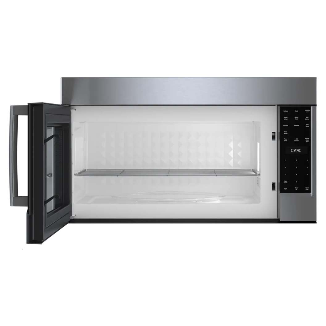 Micro-ondes à hotte intégrée, 30 po, 2,1 pi³, Inox - Série 500