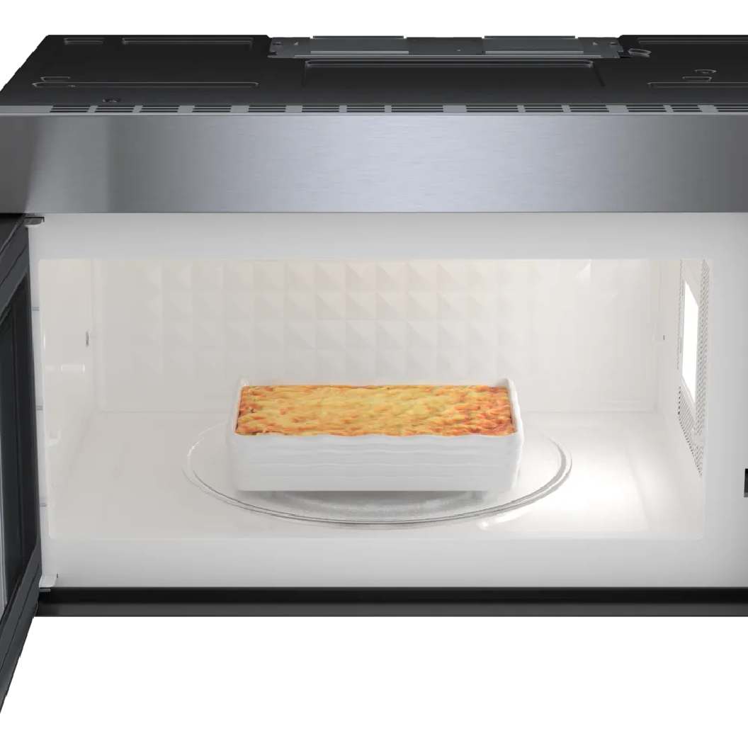 Micro-ondes à hotte intégrée, 30 po, 2,1 pi³, Inox - Série 500