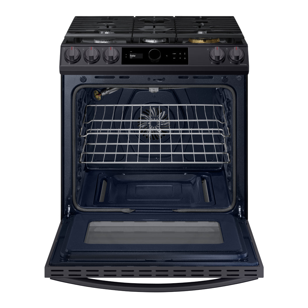 Cuisinière au gaz encastrable 30 po, 6,0 pi³ avec Air Fry et Autonettoyage - Série Bespoke