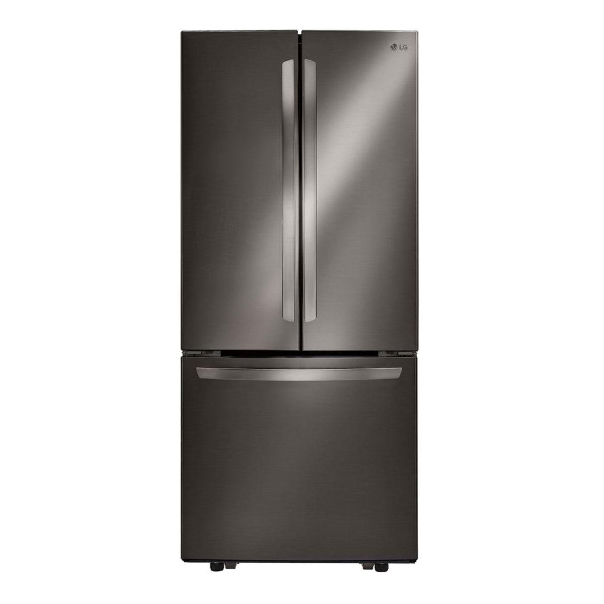 Réfrigérateur portes françaises Noir 30po
